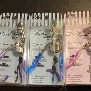 3 eyelash curlers, NWT